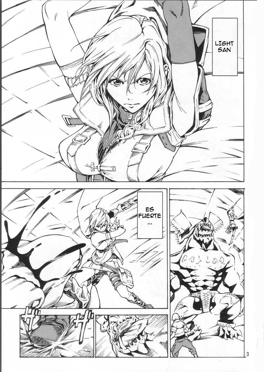 (COMIC1☆4) [JACK-POT (Jyura)] LIGHTNING (Final Fantasy XIII) [Spanish] [Kallen-Kozuki] - Page 2