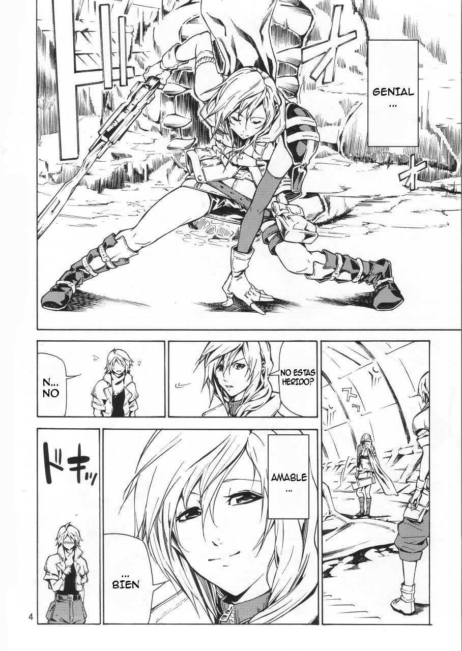 (COMIC1☆4) [JACK-POT (Jyura)] LIGHTNING (Final Fantasy XIII) [Spanish] [Kallen-Kozuki] - Page 3