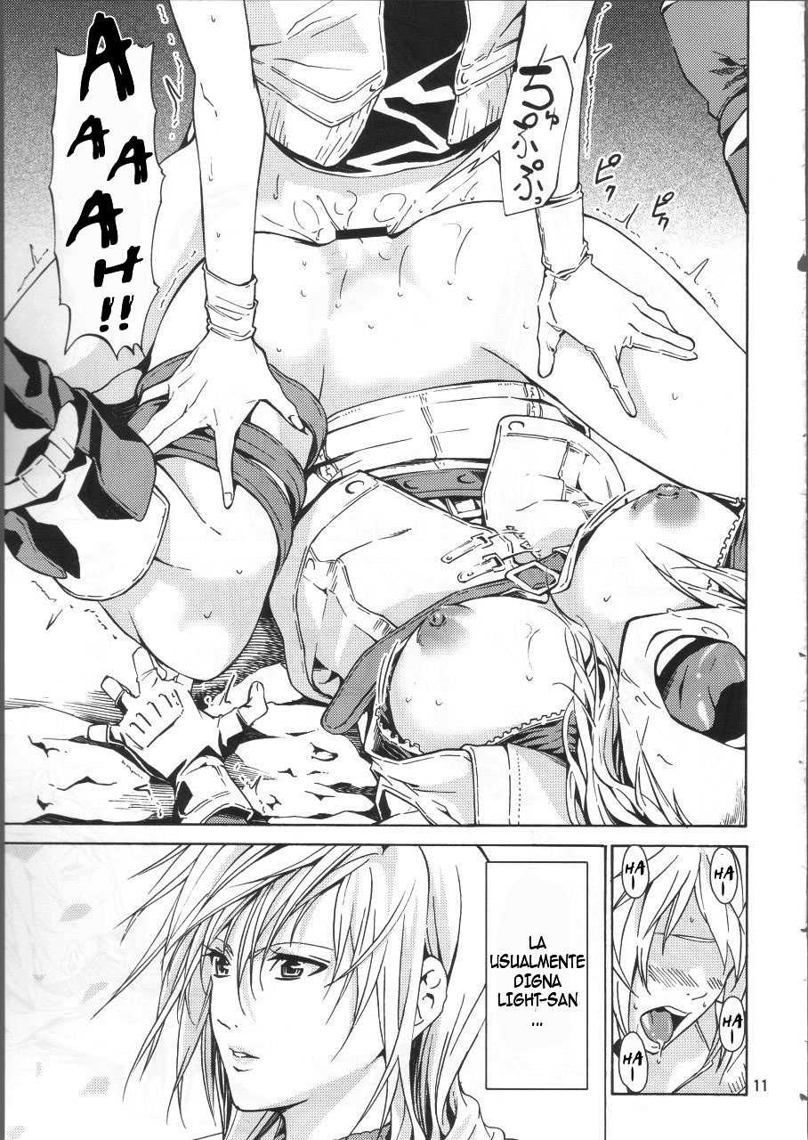 (COMIC1☆4) [JACK-POT (Jyura)] LIGHTNING (Final Fantasy XIII) [Spanish] [Kallen-Kozuki] - Page 10