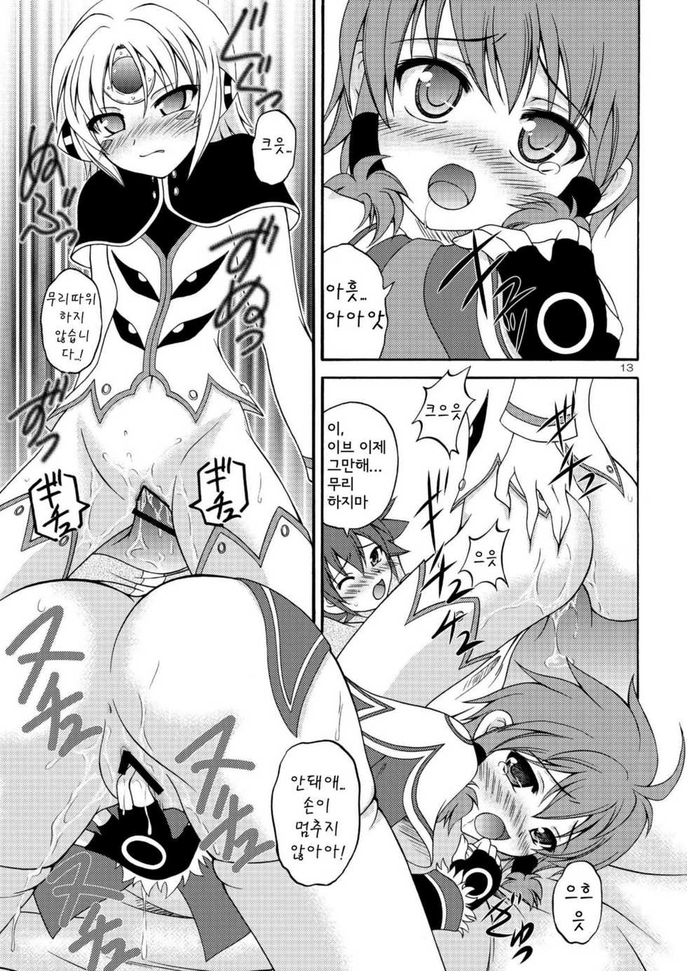 (COMIC1☆6) [RED RIBBON REVENGER (K-O, Makoushi, Taireru)] E~Ruben hen~  (ELSWORD) [Korean] [Team Arcana] - Page 14