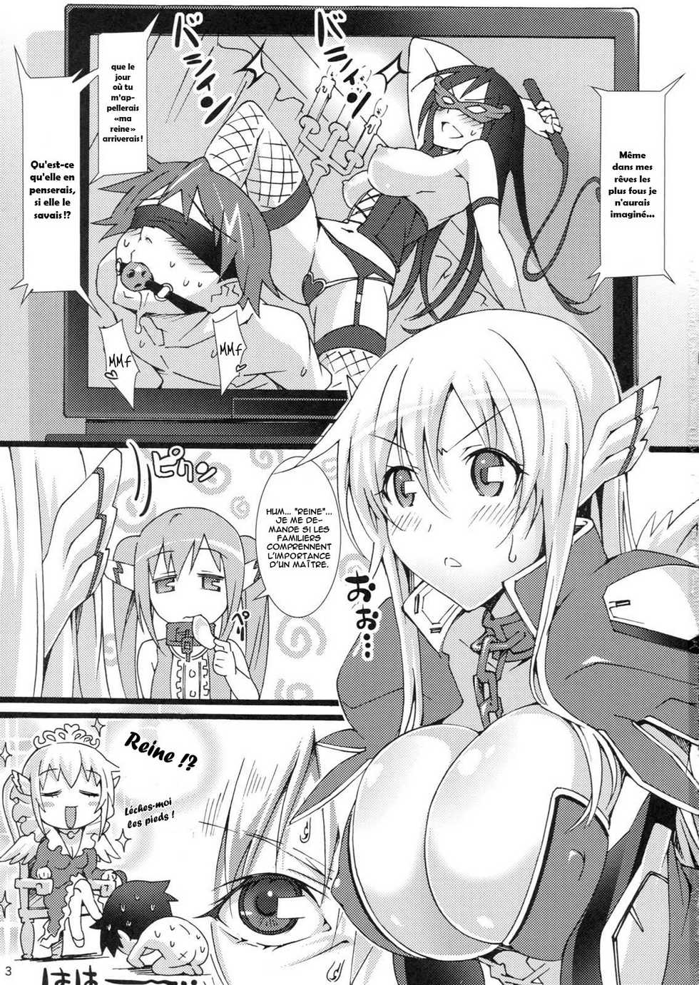 [pinvise (Suzutsuki Kurara)] Tennen Tenshi no Chome Chome Lesson (Sora no Otoshimono) [French] [O-S] - Page 2