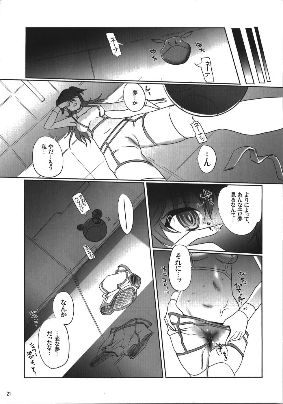 (C74) [Nippon Teikoku Toshokan (Kiya Shii, Hanpera)] Nena Typhoon (Gundam 00) - Page 21