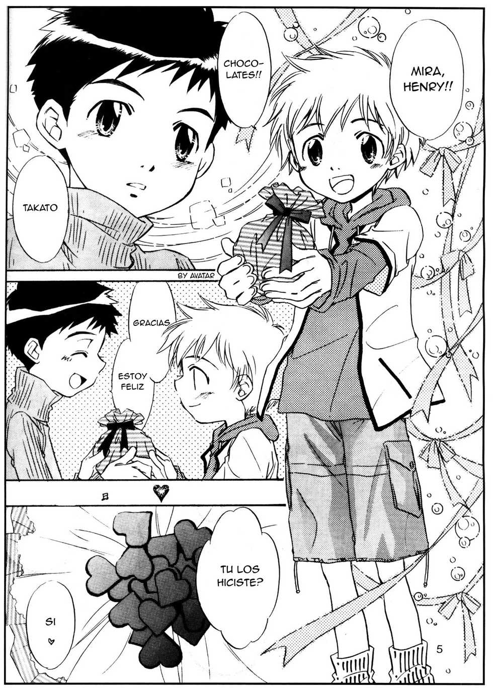 [anti-knock (Aoi Sara)] Sweet Heart (Digimon Tamers) [Spanish] [Avatar] [Incomplete] - Page 2