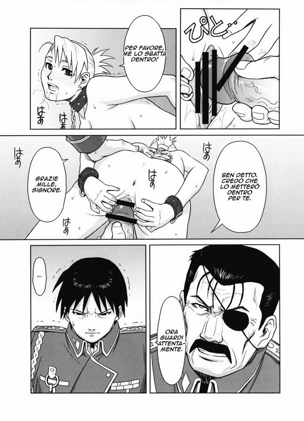 [AZASUKEWIND (AZASUKE)] SLAVE SECRETARY (Full Metal Alchemist) [Italian] =DZIGA VERTOV GRUPPE= - Page 18