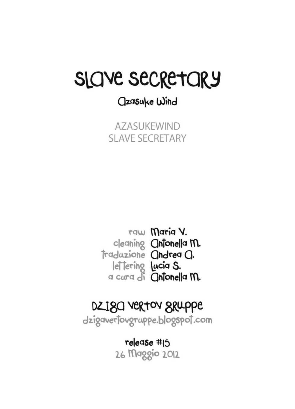 [AZASUKEWIND (AZASUKE)] SLAVE SECRETARY (Full Metal Alchemist) [Italian] =DZIGA VERTOV GRUPPE= - Page 38