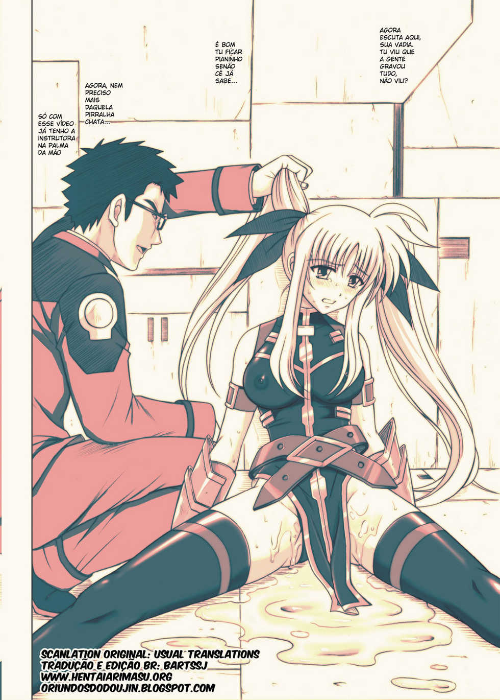 [Cyclone (Reizei, Izumi)] 840 BAD END - Color Classic Situation Note Extention 1.5 (Mahou Shoujo Lyrical Nanoha StrikerS) [Portuguese-BR] [BartSSJ] [Digital] [Colorized] - Page 15