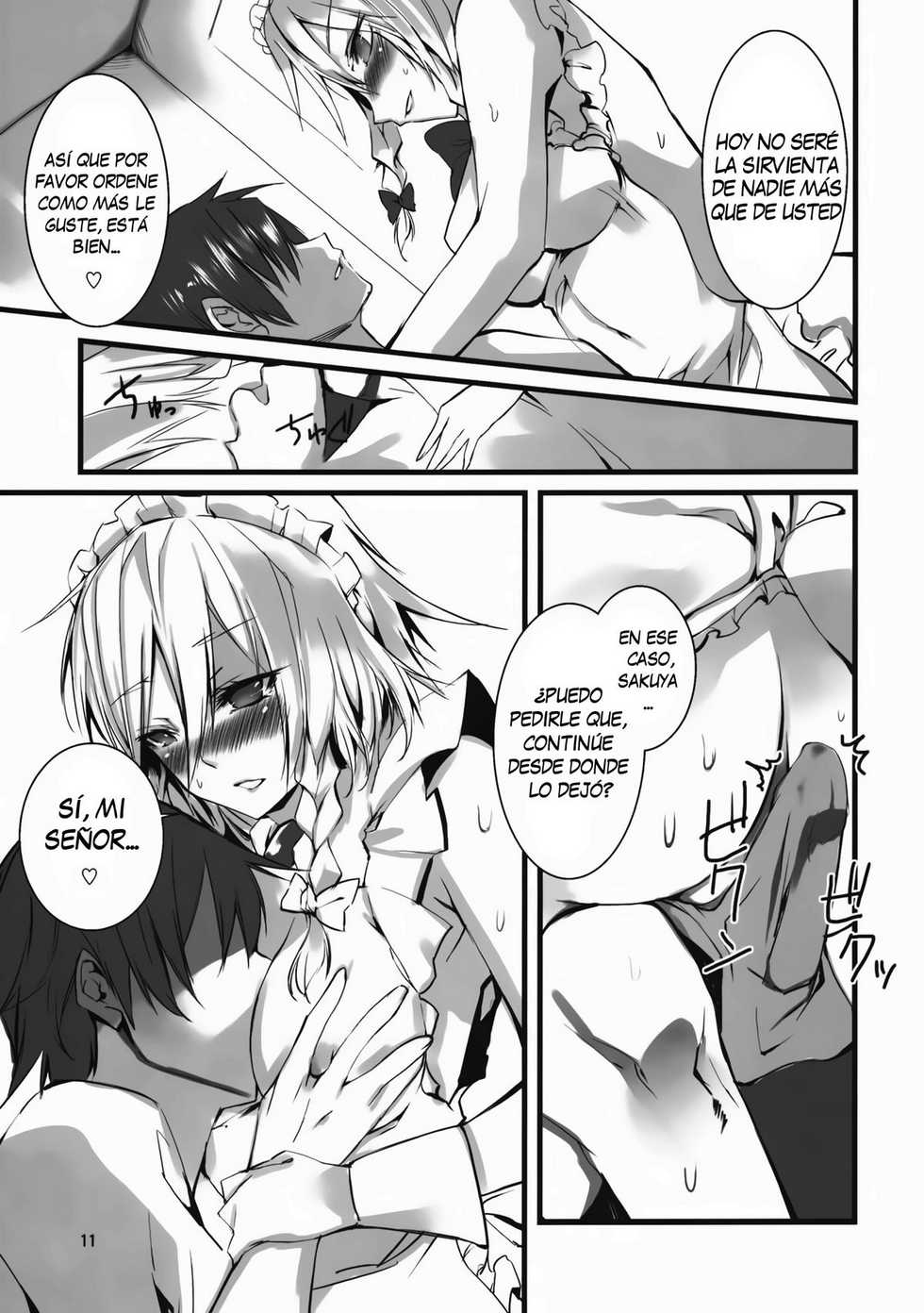 (Touhou Kamuisai 4) [KOTI (A Toshi)] 1 day my maid (Touhou Project) [Spanish] [Nightow] - Page 9