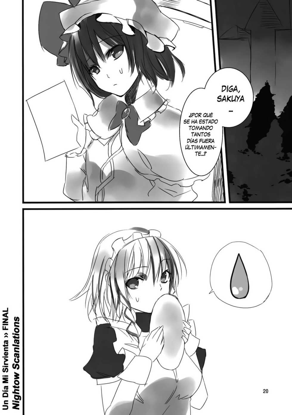 (Touhou Kamuisai 4) [KOTI (A Toshi)] 1 day my maid (Touhou Project) [Spanish] [Nightow] - Page 18