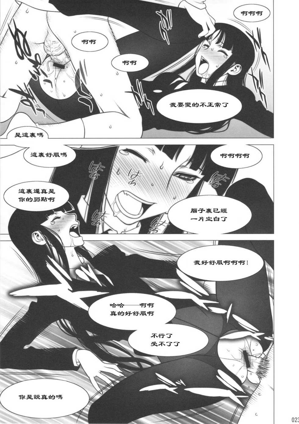 (C80) [Motchie Kingdom (Motchie)] Keijika Play (Houkago Play) [Chinese] [黑条汉化] - Page 22