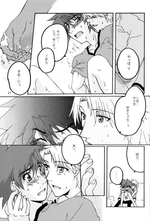 (HaruCC8) [Ishigamiya (Utsugi Iminashi)] Ereki (Digimon Adventure 02) - Page 22
