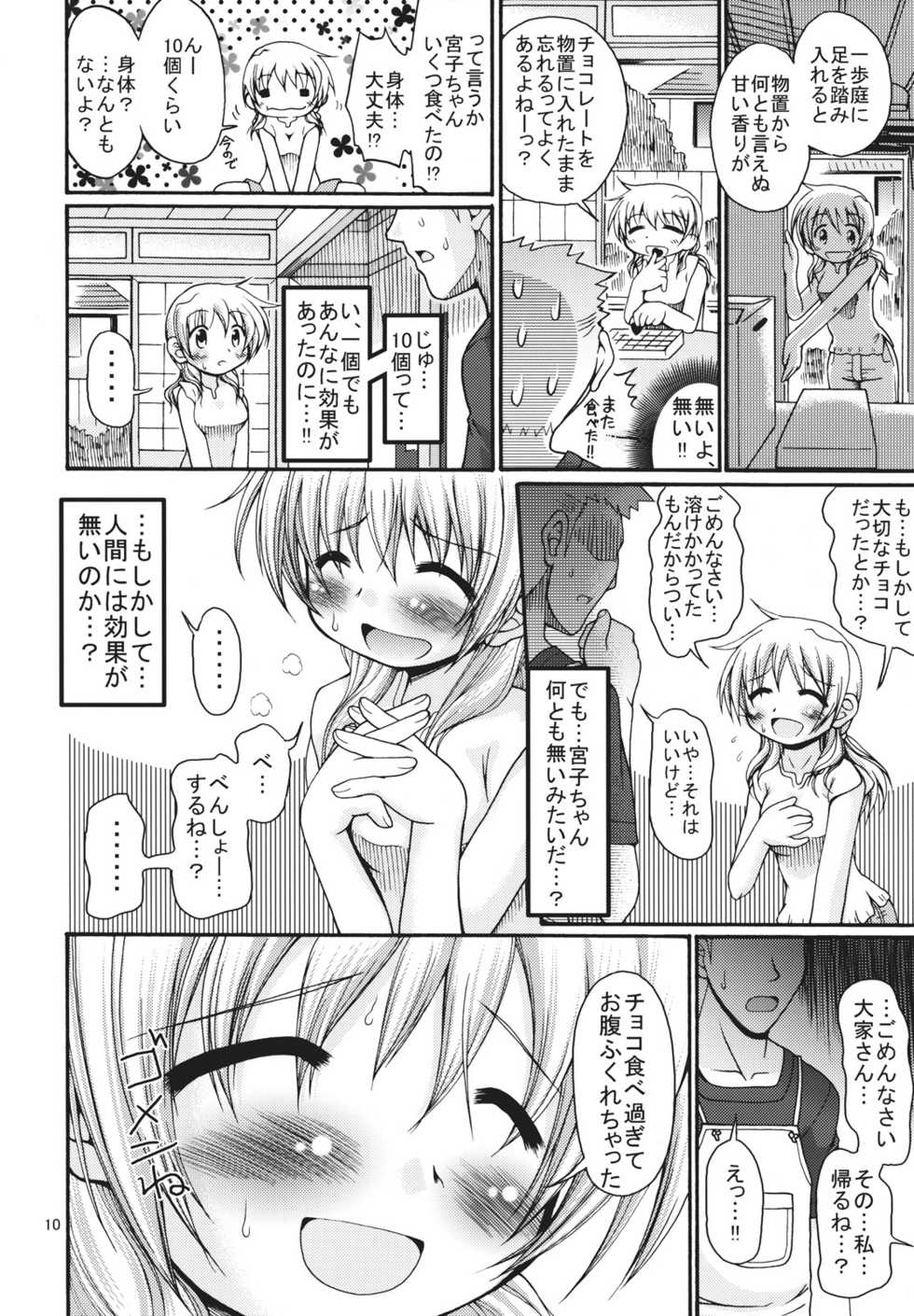 [FESTA. (Yoshitani Ganjitsu)] Taiyou Shoujo (Hidamari Sketch) [2008-03-16] - Page 9