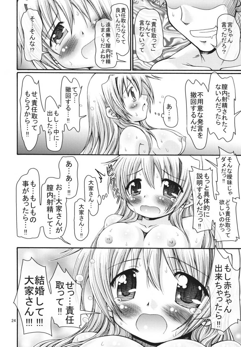 [FESTA. (Yoshitani Ganjitsu)] Taiyou Shoujo (Hidamari Sketch) [2008-03-16] - Page 23