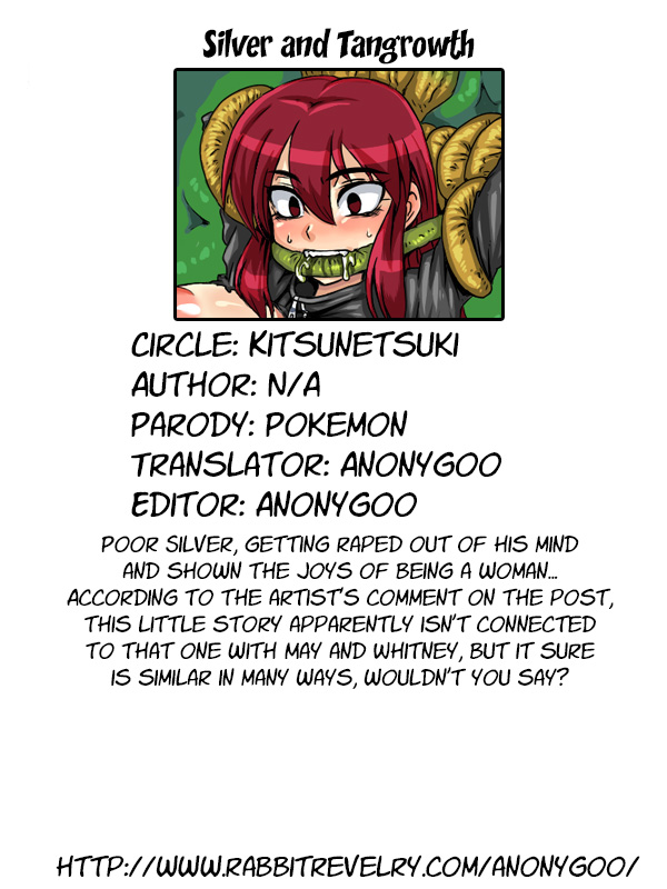[Kitsune Tsuki] Silver to Mojumbo | Silver and Tangrowth (Pokémon) [English] {Anonygoo} - Page 8