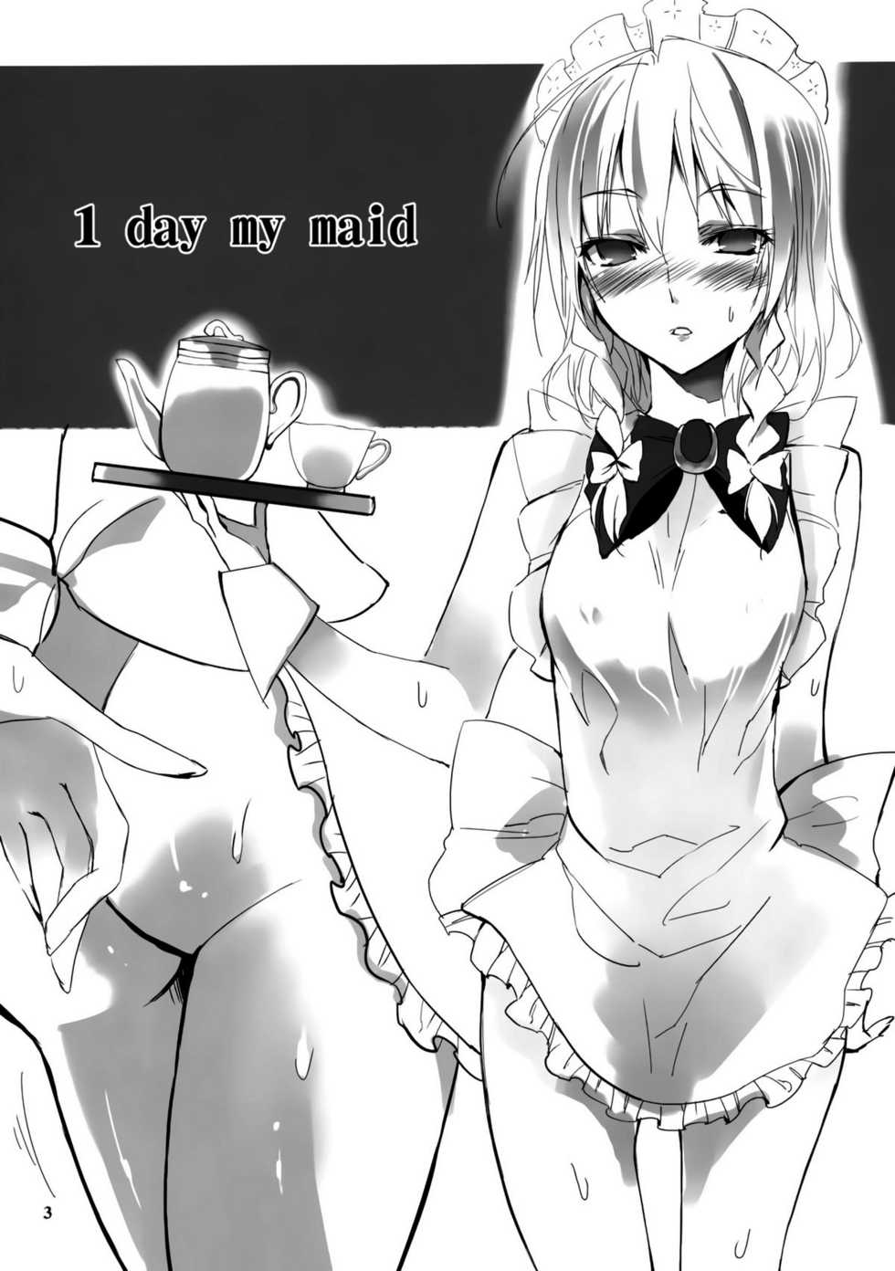 (Touhou Kamuisai 4) [KOTI (A Toshi)] 1 day my maid (Touhou Project) [English] =TV= - Page 3