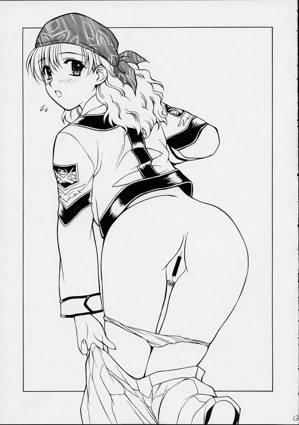 (C62) [DAIZU AZUKI (Chomoyama)] Dog Days, Cat Days (Gunparade March) - Page 13