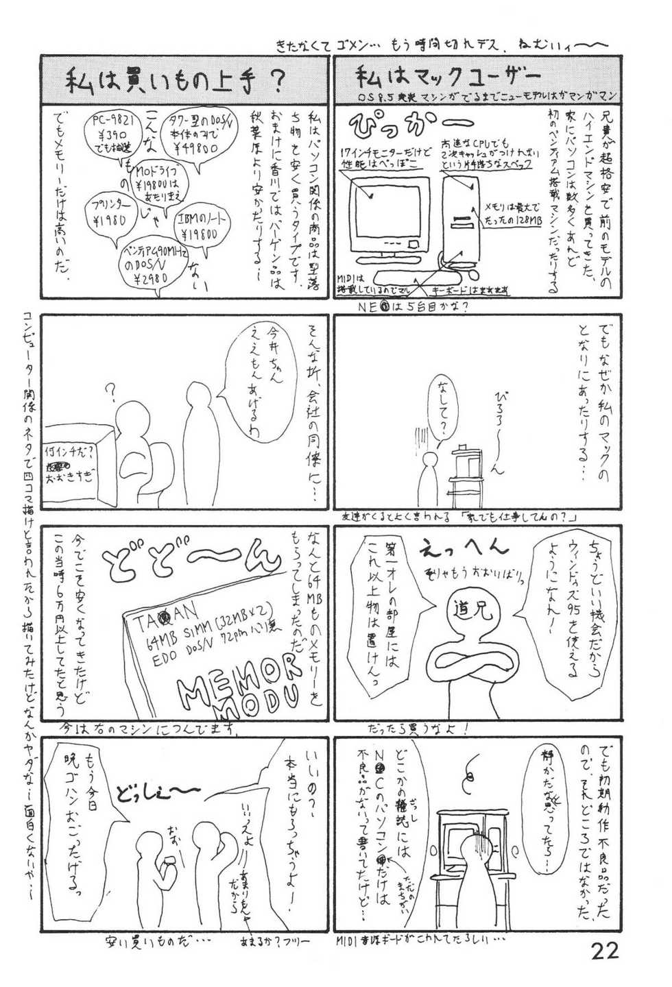 (C53) [System Speculation (Imai Youki)] TECHNICAL MAC 1 (Neon Genesis Evangelion) - Page 21