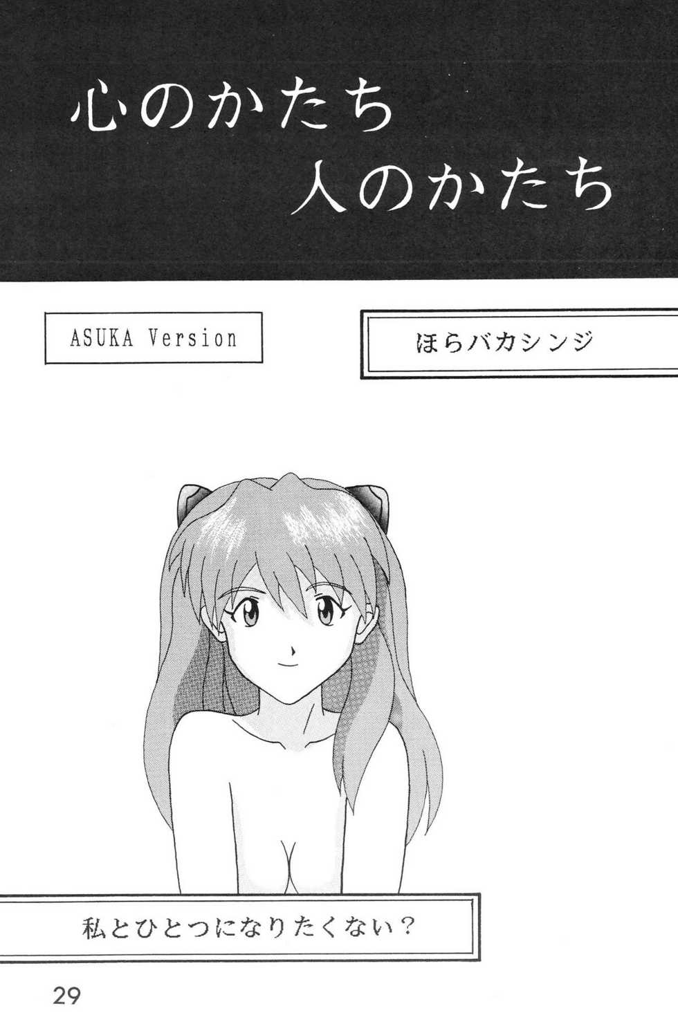 (C50) [System Speculation (Imai Youki, Kiyumi Miyuki)] SELFISH ANGEL (Neon Genesis Evangelion) - Page 30