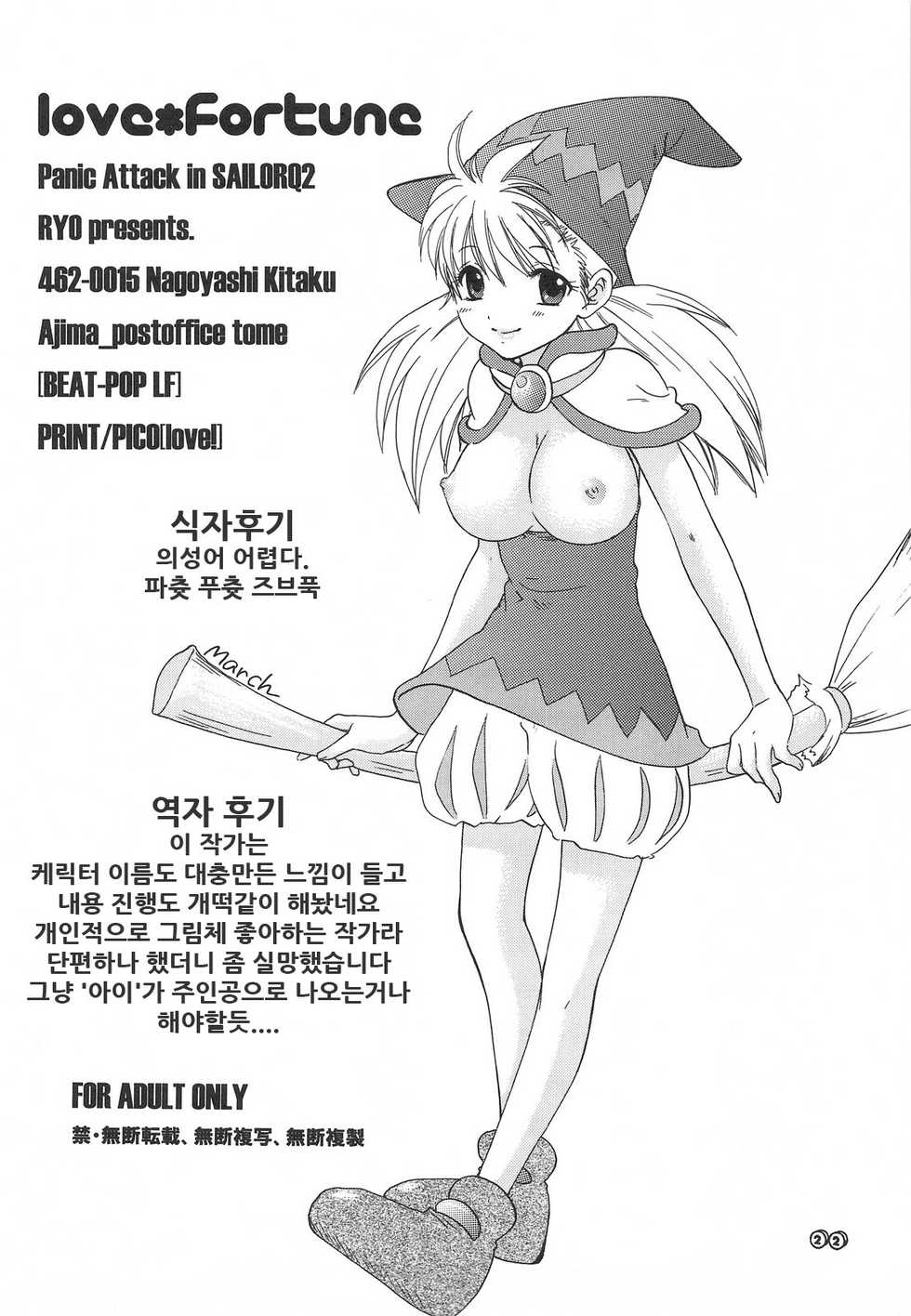 (C75) [Beat-Pop (Ozaki Miray)] Love Fortune (korean) - Page 19