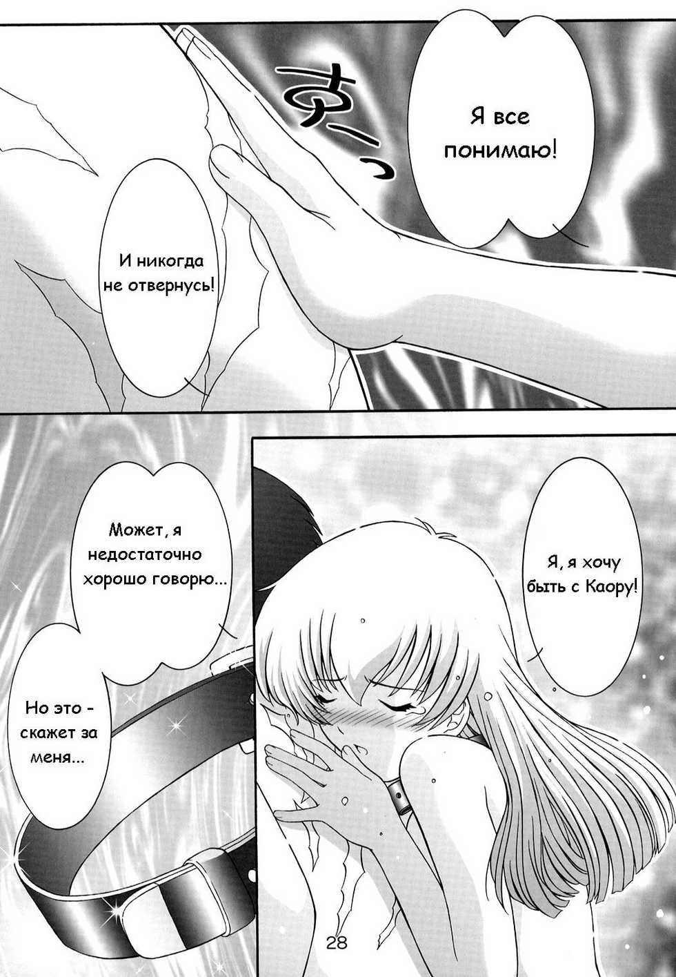 (C63) [Studio Wallaby (Takana Yu-ki)] Secret File Next 5 Rasen Mekyuu | Secret File Next 5 Spiral Labyrinth (Ai Yori Aoshi) [Russian] - Page 27