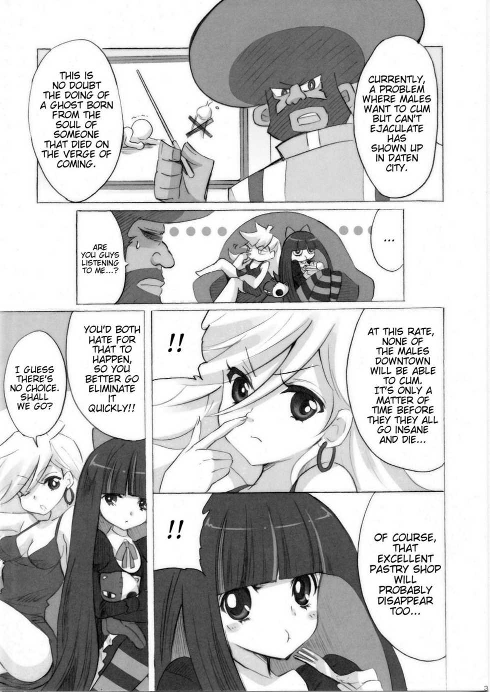 (C79) [Fukunoren (Yukiwo)] Chocolate (Panty & Stocking with Garterbelt) [English] [Little White Butterflies + Trinity Translations Team] - Page 2