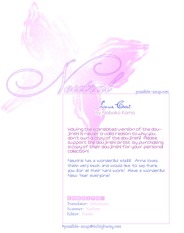 [CACTY (Kamo Nabako)] Love Cat (Prince of Tennis) [English] {Neutral} - Page 3