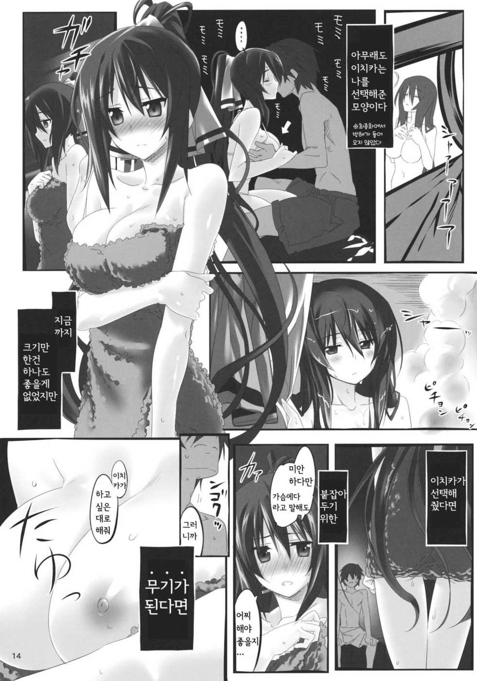 (C80) [Himura Nyuugyou (Himura Kiseki)] Yuuzai Shouko Bukken Sangou (IS <Infinite Stratos>) [Korean] [MR.kERO] - Page 13