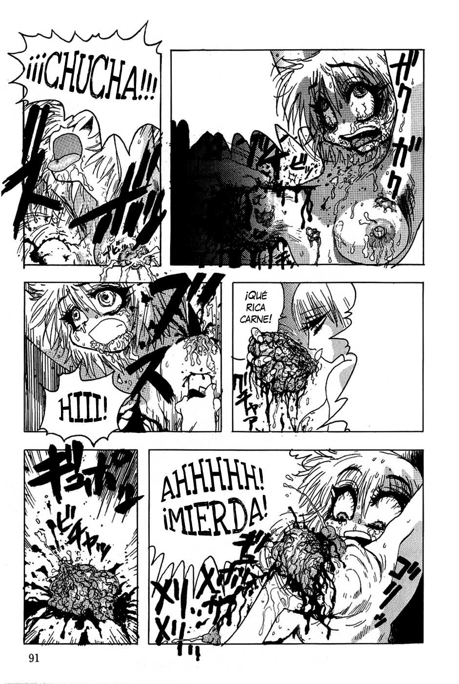 [Ukishima Toubu] Joshikou Densetsu ~ Daiben Yuri (Original @ Himitsu no Chikashitsu Vol.06) [Spanish/Español] [Lateralus-Manga] - Page 14