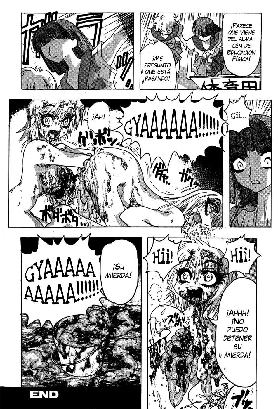 [Ukishima Toubu] Joshikou Densetsu ~ Daiben Yuri (Original @ Himitsu no Chikashitsu Vol.06) [Spanish/Español] [Lateralus-Manga] - Page 17