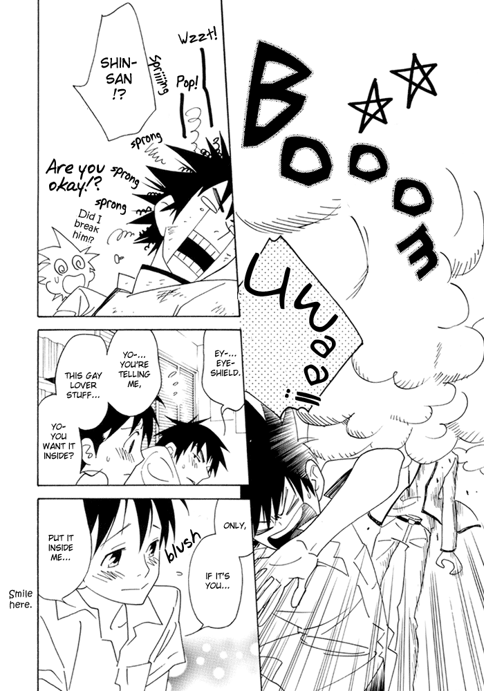 (No Limit) [WAVE (Conami Shoko, Tohjoh Asami)] High Speed (Eyeshield 21) [English] [Dragonfly] - Page 12