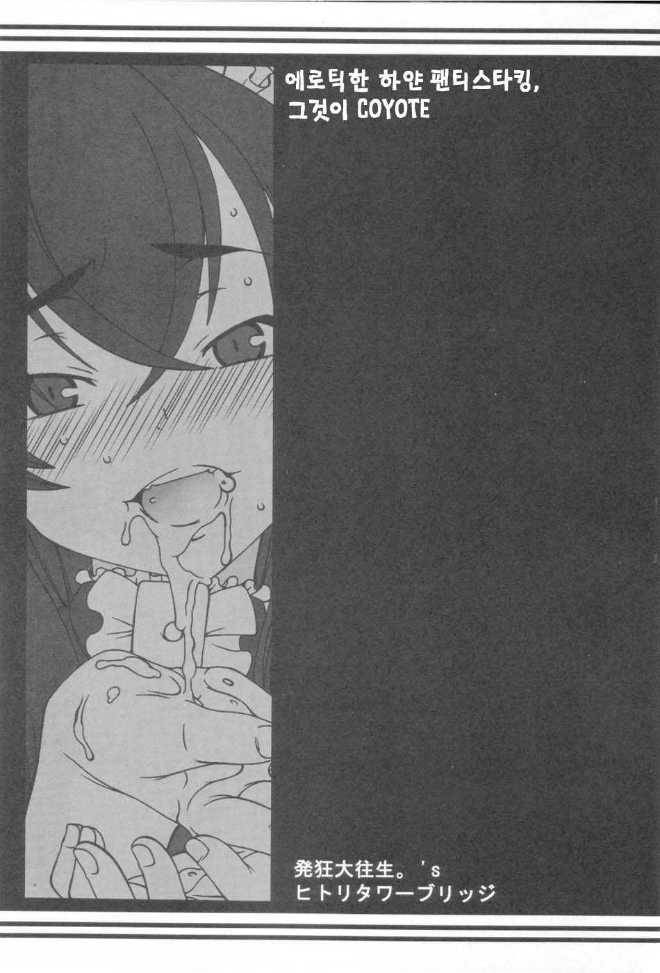(C71) [Hitori Tower Bridge (Hakkyou Daioujou)] Erotic na Shiro Pansuto Sore ga COYOTE (Coyote Ragtime Show) [Korean] [팀 애갤러스] - Page 2