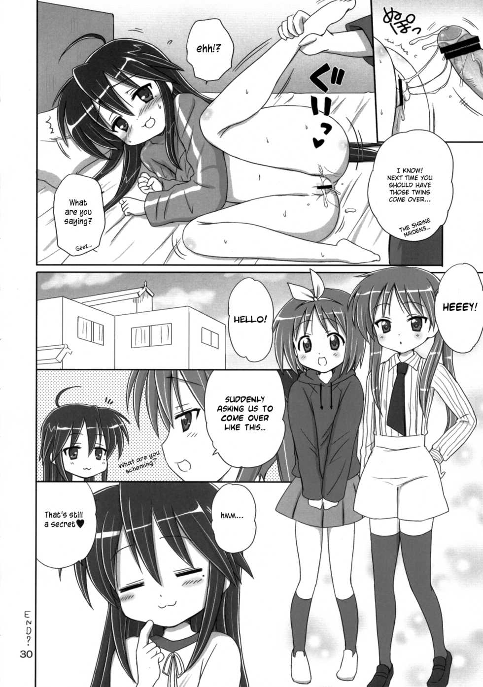 (C75) [Nikopondo (Aoyama Reo)] Konata Flavor (Lucky Star) [English] {Hayama_Kotono} - Page 29