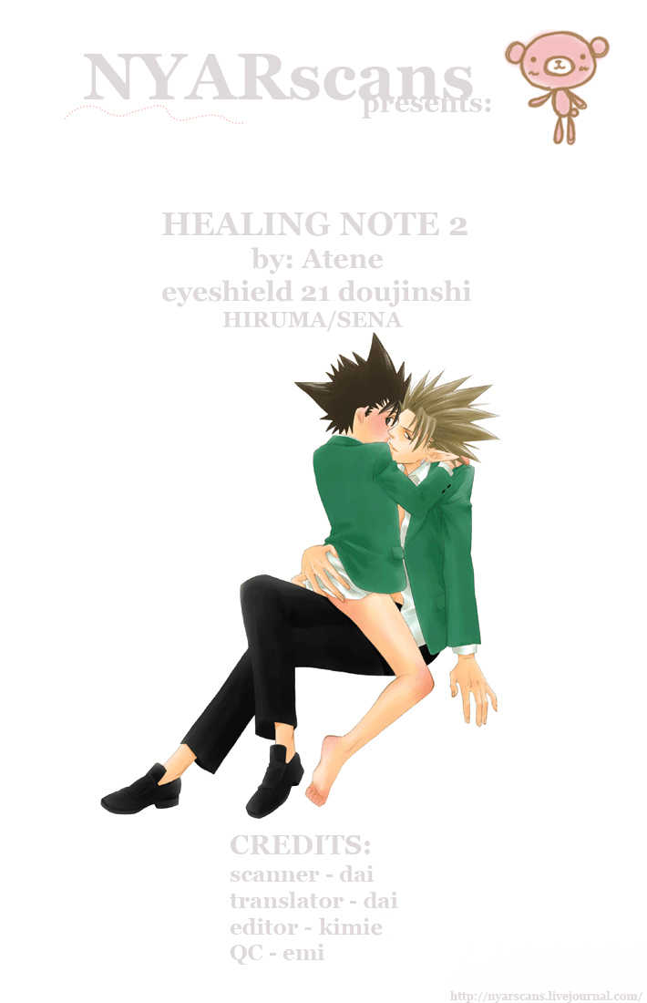 [Platinum (Atene)] Healing Note 2 (Eyeshield 21) [English] {Nyar} - Page 28