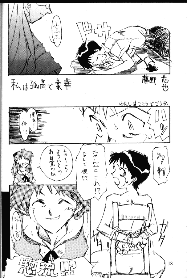 [Kimi To Boku (藤野芯也, Fujino Shinya, Ogataya Haruka)] Service Shichau Wayon (Neon Genesis Evangelion) - Page 17