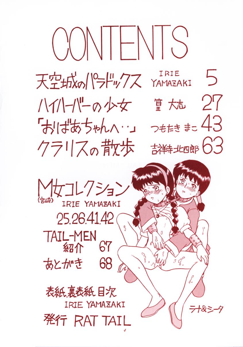 (C53) [Rat Tail (Various)] TAIL-MEN HAYAO MIYAZAKI BOOK (Various) - Page 3