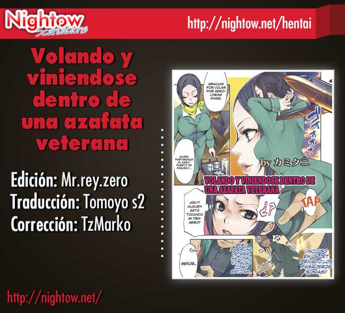 [Kamitani] Veteran Ste to Iku Chitsudashi Flight | Volando y viniendose dentro de una azafata veterana (ANGEL Club 2011-06) [Spanish] [Nightow] - Page 10