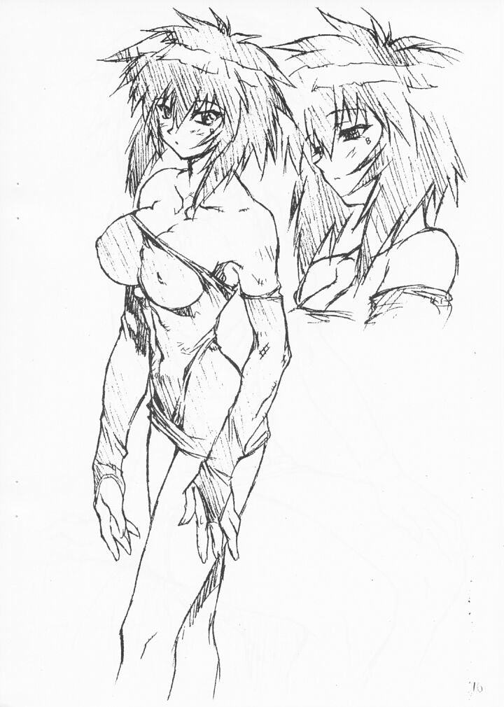 (C60) [Nakayohi Mogudan (Mogudan)] Nakayohi Mogudan Copybon 1 (Battle Athletes, Neon Genesis Evangelion, Outlaw Star) - Page 16