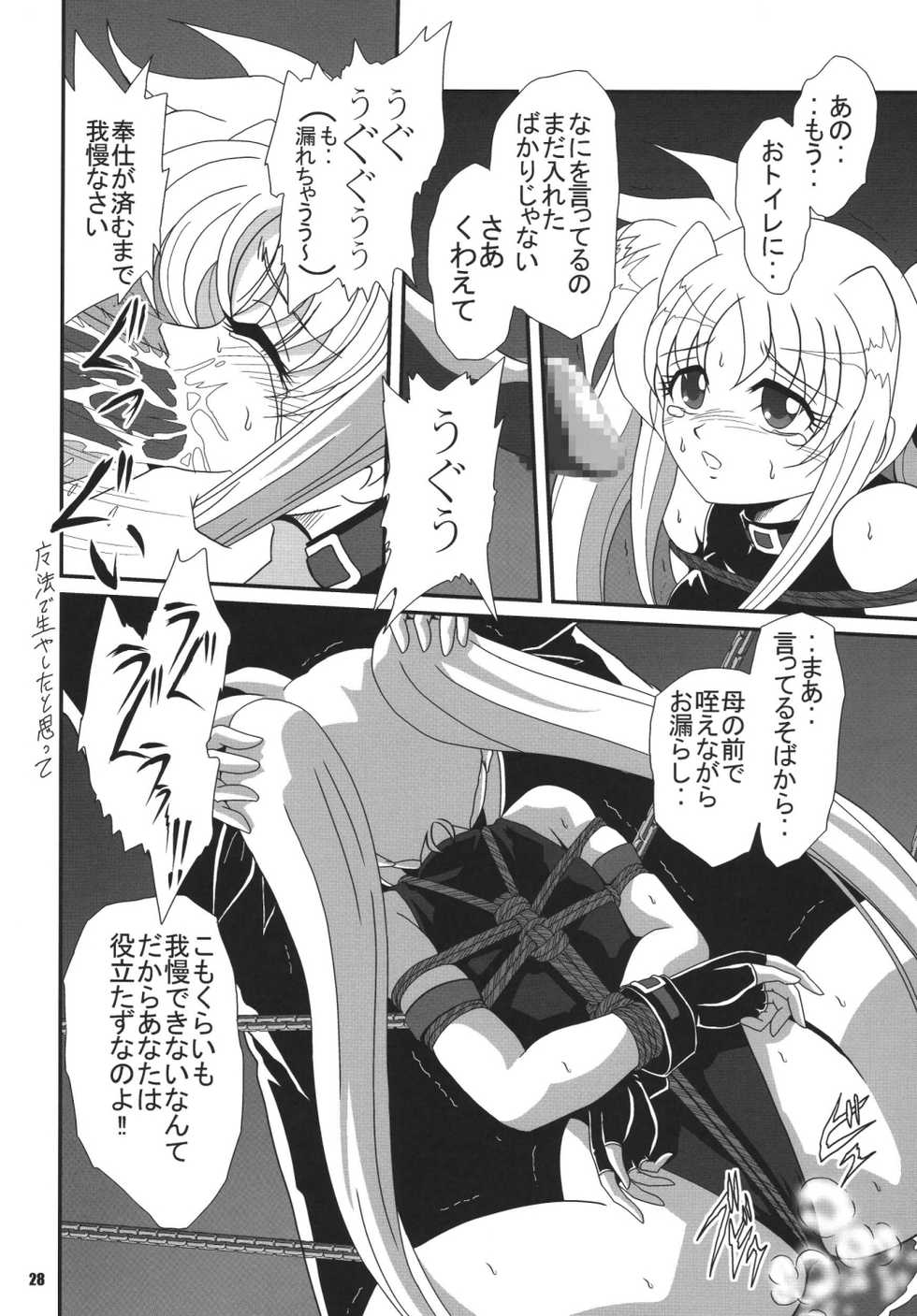(C72) [RPG COMPANY2 (Sawara Kazumitsu)] Straight Zanbaa (Mahou Shoujo Lyrical Nanoha) [Digital] - Page 27