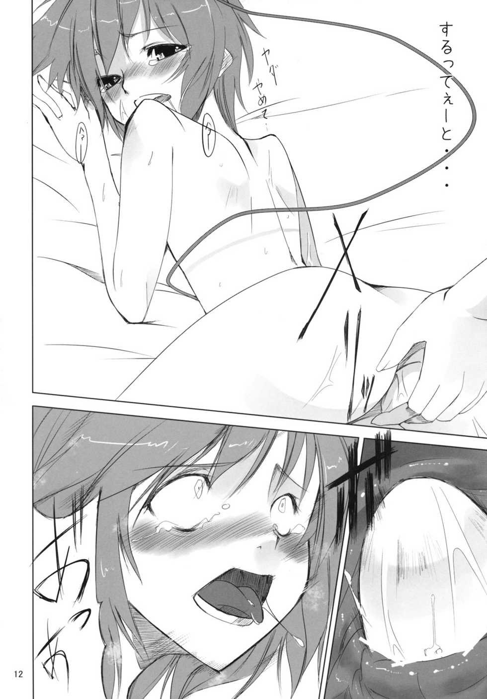 (Reitaisai 8) [Akari wa Honnori Tomoreba Ii (Kurokuro)] Neiki (Touhou Project) - Page 12