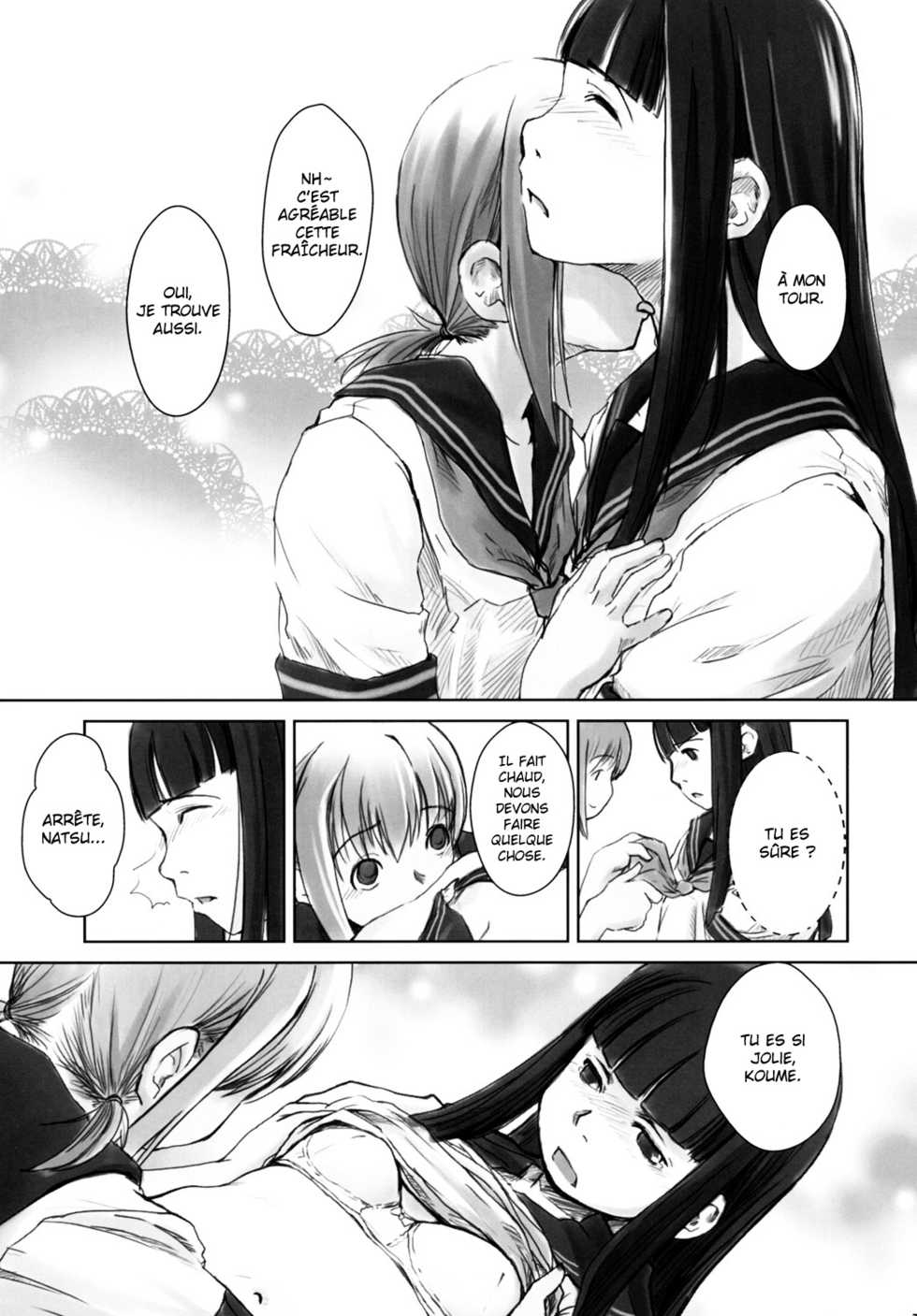 (C76) [Yubisaki Studio (Hidari Kagetora)] Les Chuu Life 2nd Lesson [French] - Page 10