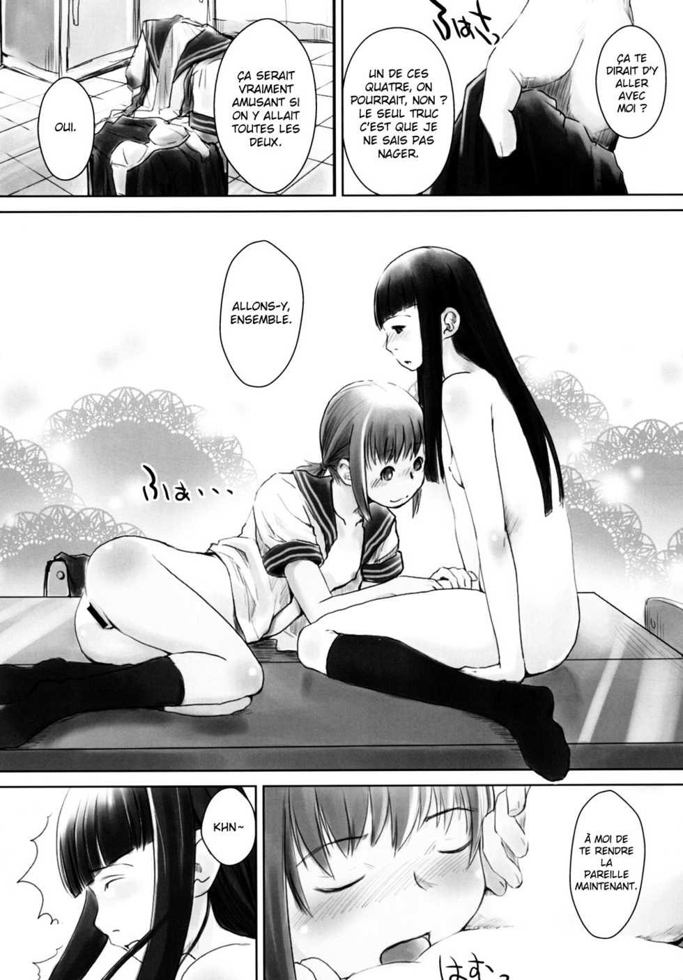 (C76) [Yubisaki Studio (Hidari Kagetora)] Les Chuu Life 2nd Lesson [French] - Page 18