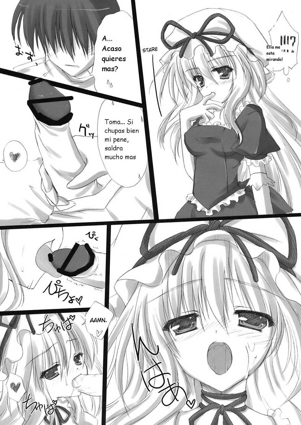 (SC41) [Moehina Kagaku (Hinamatsuri Touko)] Kimagure Parasite (Touhou Project) [Spanish] {Kurotao} - Page 9
