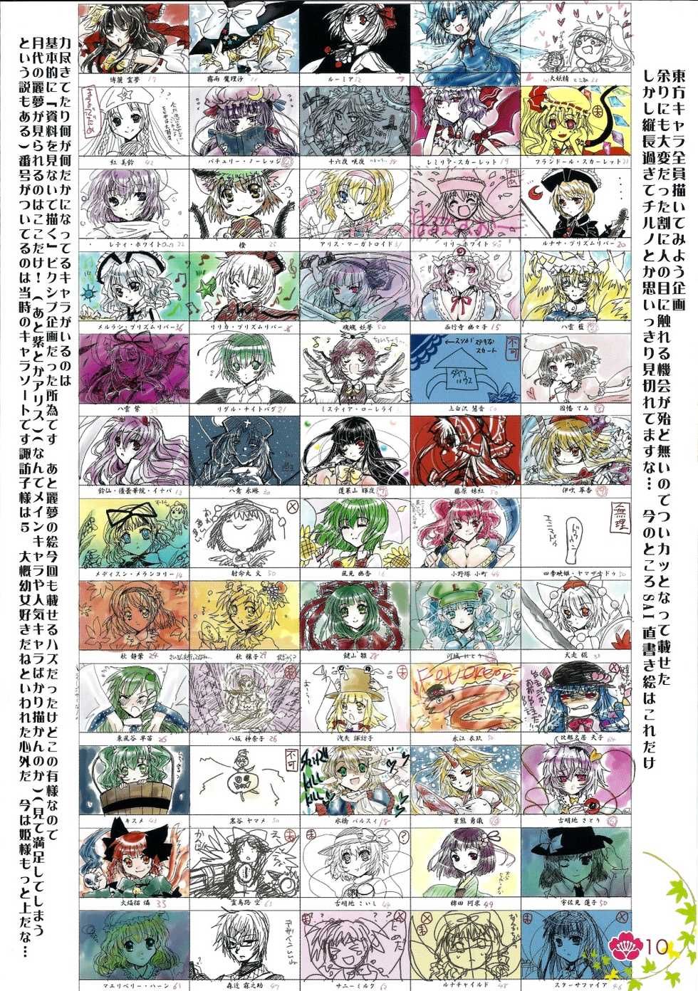 (Reitaisai 6) [Burning Soul (Sakayaki)] Touhou log (Touhou Project) - Page 10