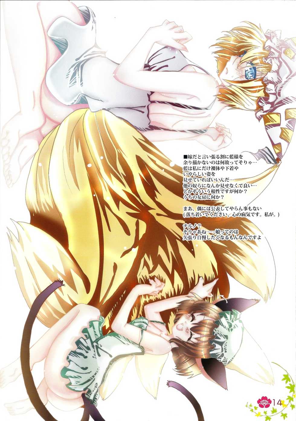 (Reitaisai 6) [Burning Soul (Sakayaki)] Touhou log (Touhou Project) - Page 14