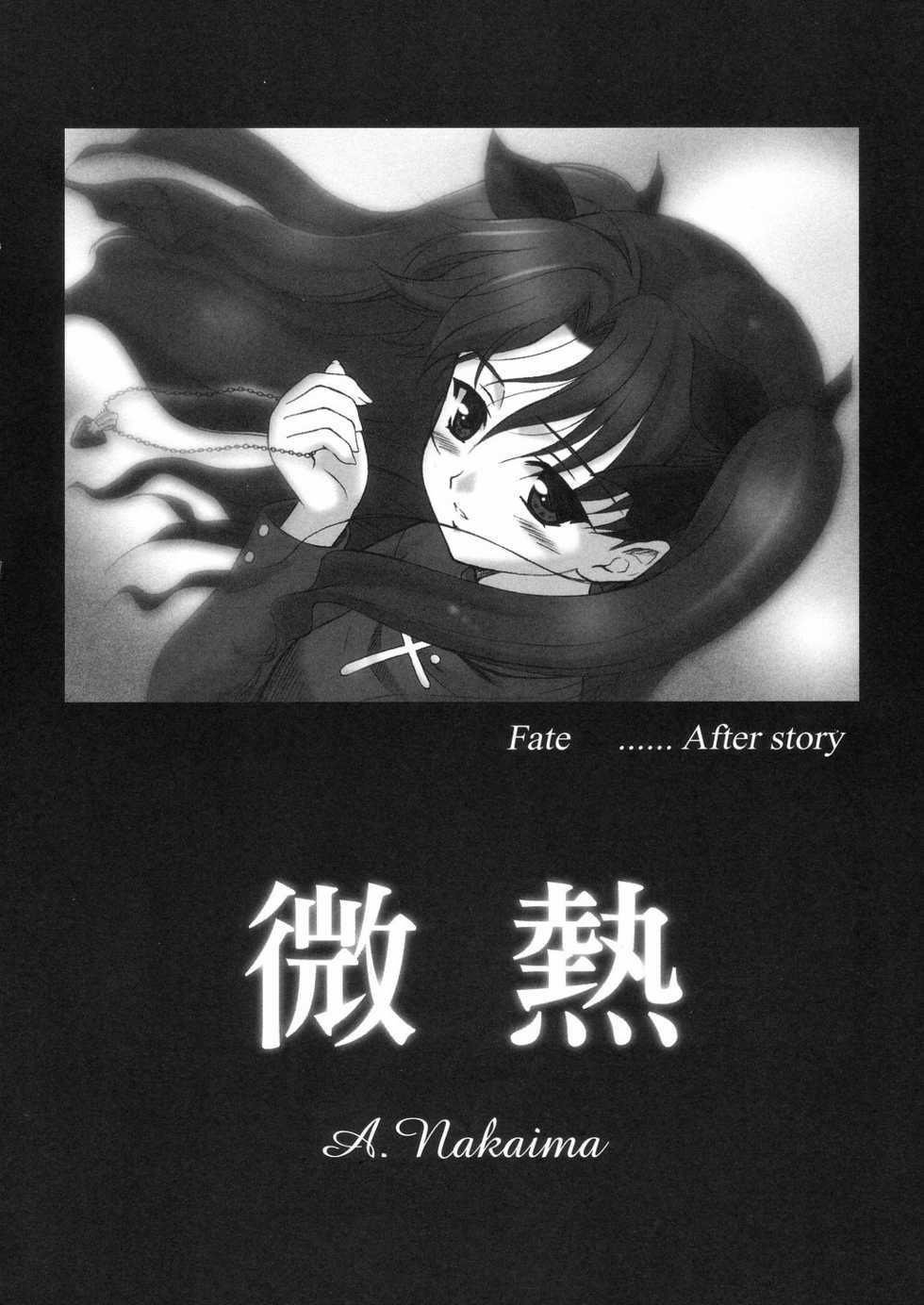 (C66) [STUDIO RUNAWAY WOLF (Nakajima Akihiko)] Fahrenheit 99 (Fate/stay night) - Page 5