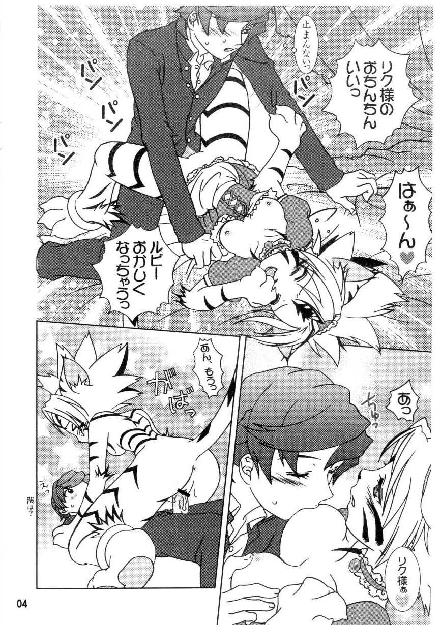 (C73) [BIOLOGIST (Fubuki Yuki)] Byakko Kissa e Youkoso! (Onmyou Taisenki) - Page 4