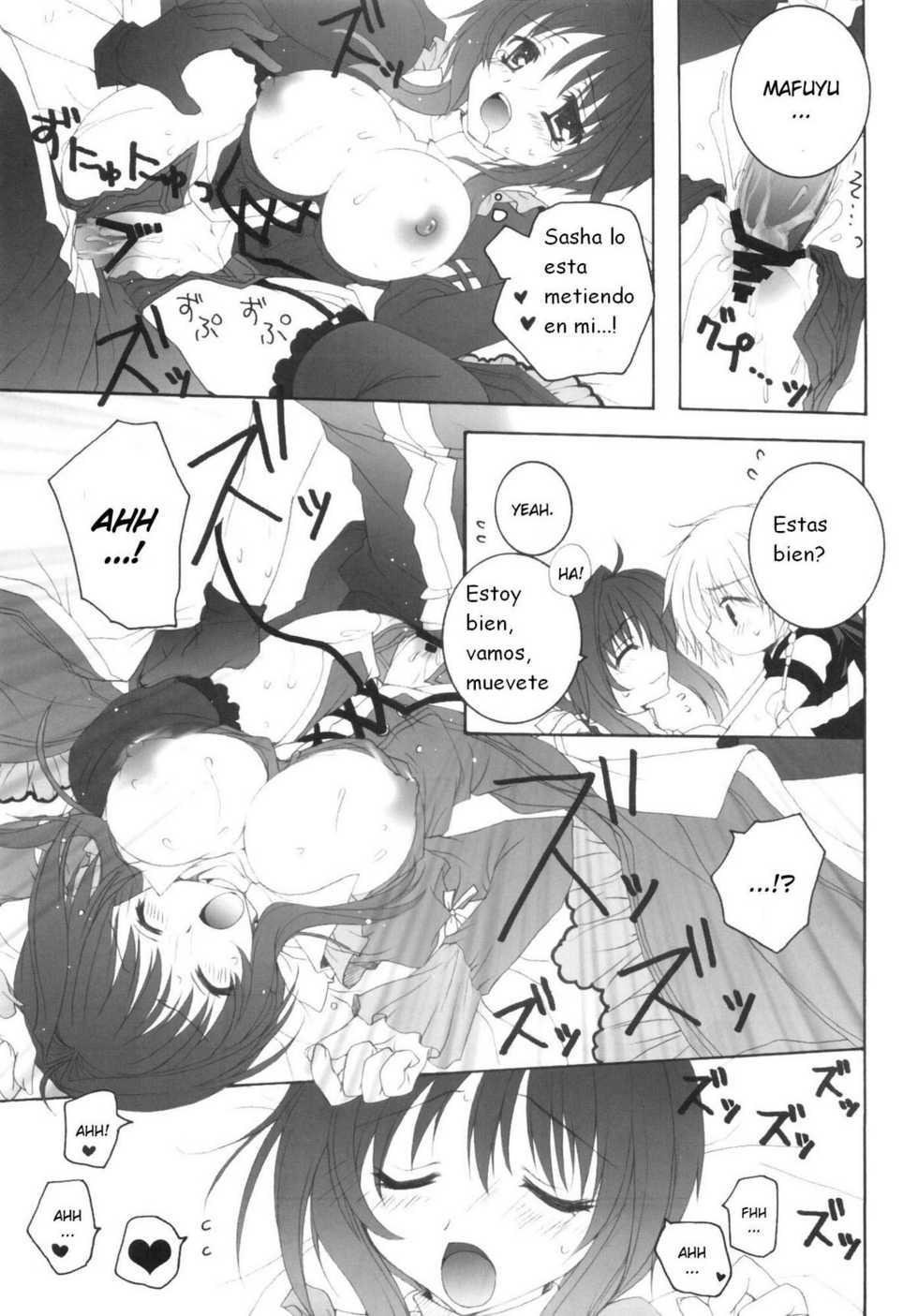 (C80) [Pyonpyororin (Akoko.)] Partner (Seikon no Qwaser) [Spanish] {Kurotao} - Page 14