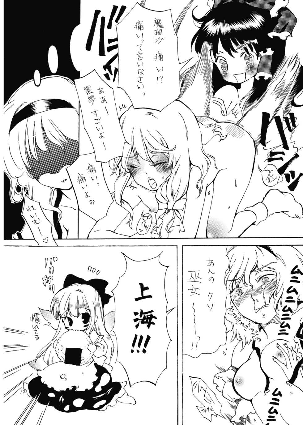 (SC39) [Uminari (Narumi)] Ali Pro Sono 1 (Touhou Project) - Page 12
