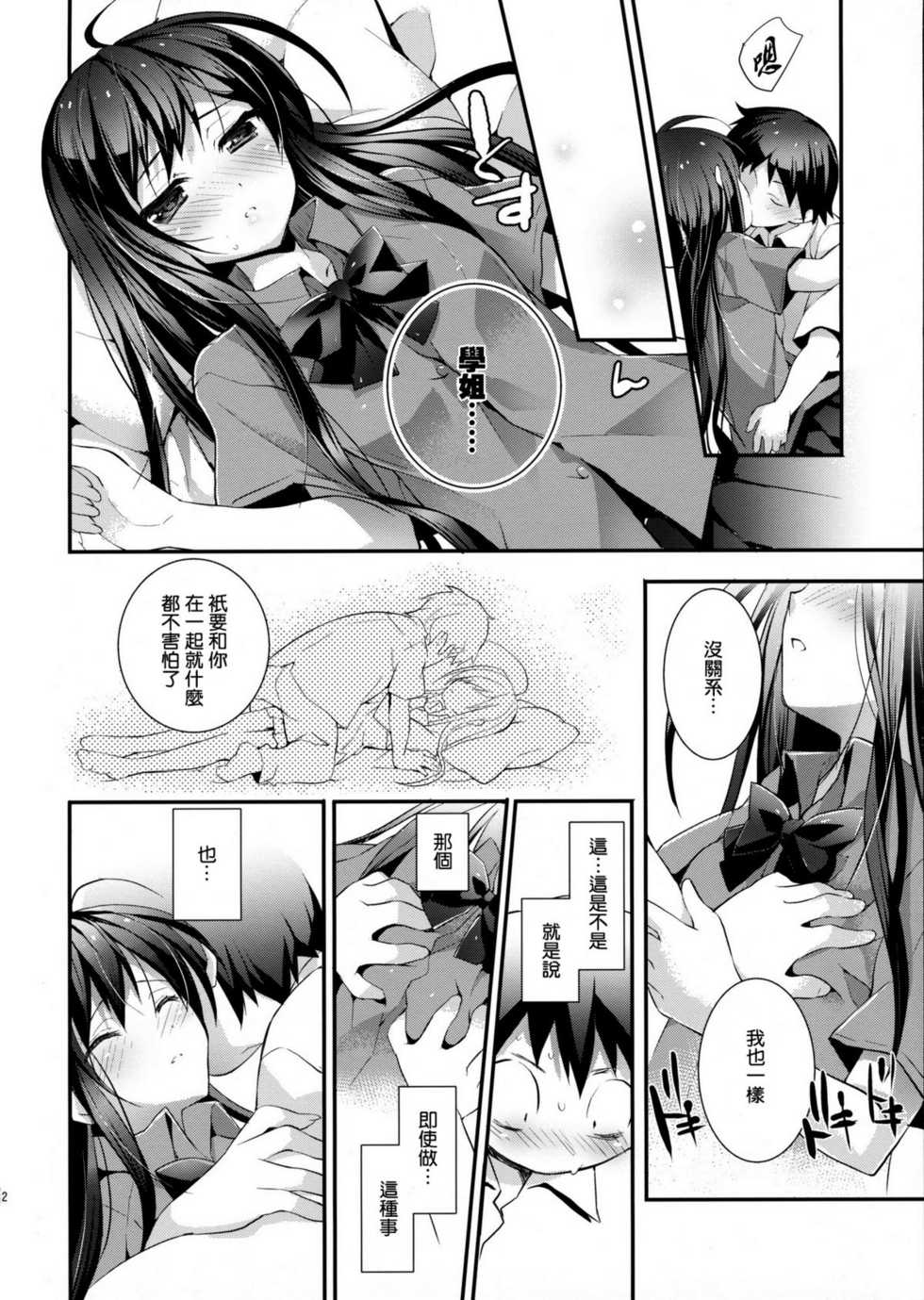(SC56) [ARESTICA (Ariko Youichi)] Kaus Australis (Accel World) [Chinese] {空気系★汉化} - Page 12