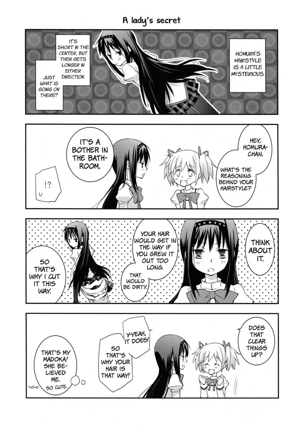(C81) [Hitomaron (Setouchi Sumako)] Daisuki dayo! 2 | I Love You! 2 (Puella Magi Madoka Magica) [English] [Yuri-ism] - Page 6