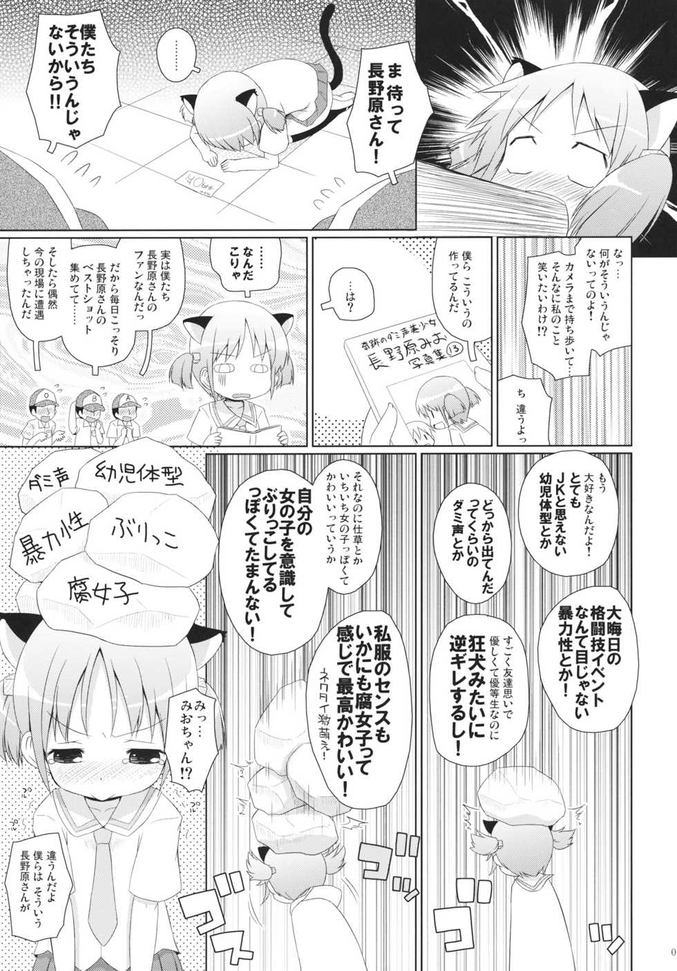 (COMIC1☆6) [Ororiya Enpitsudo (Murian)] Chanmio no Mainichi Diary. (Nichijou) - Page 6